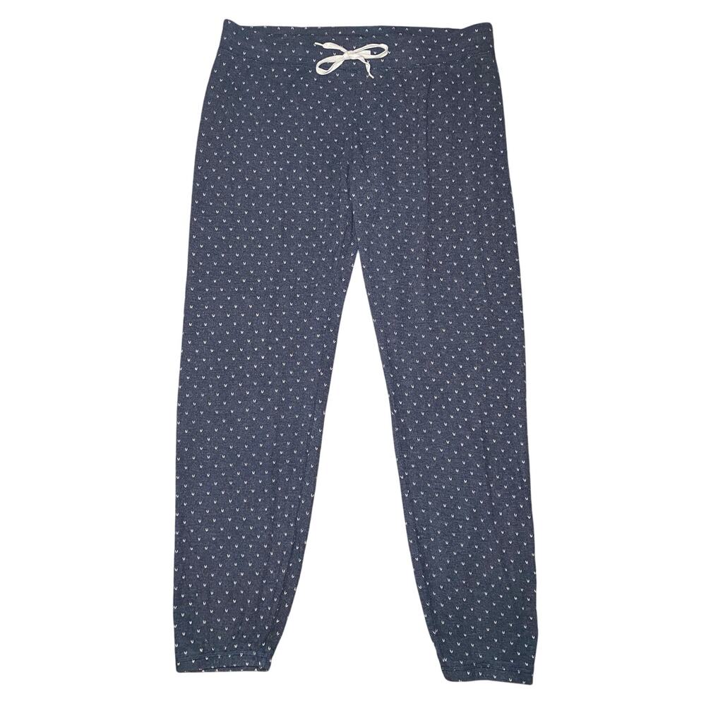 PJ Salvage - Blue & White Pajama Bottoms - Women's XL